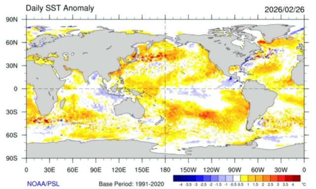 Η La Niña αποχωρεί, ο El Niño καραδοκεί: Τι σημαίνει αυτό για το παγκόσμιο κλίμα και την Ελλάδα