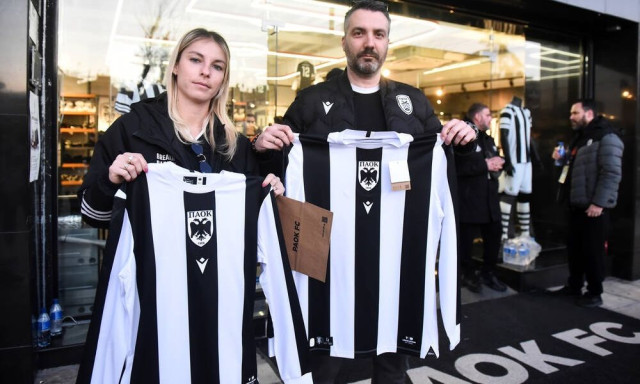 ΠΑΟΚ – Asteras Aktor: «Χαμός» για την επετειακή φανέλα