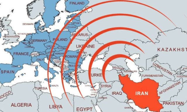 «Η Ευρώπη εντός εμβέλειας των ιρανικών πυραύλων»: Χάρτης της πρεσβείας του Ισραήλ στην Ελλάδα