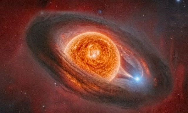 Έλληνες αστρονόμοι μελετούν την εξέλιξη ενός υπεργίγαντα αστέρα σε πραγματικό χρόνο