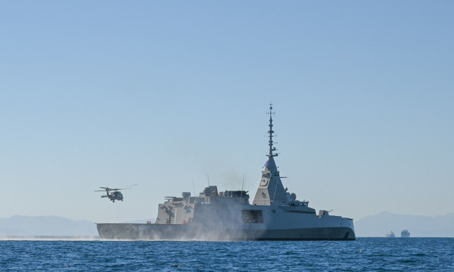 Η πρώτη φρεγάτα FDI Belh@rra «Κίμων» στην Κύπρο - Αποκλειστικές εικόνες από το λιμάνι της Λεμεσού