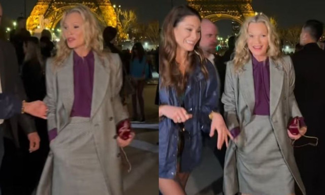 «Παρακαλώ, μην με αγγίζετε»: Το αμήχανο σκηνικό με την Κέιτ Μος στην Εβδομάδα Μόδας στο Παρίσι