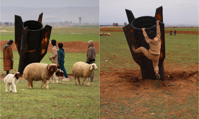 Συρία: «Viral φαινόμενο» ένας ιρανικός πύραυλος που δεν εξερράγη
