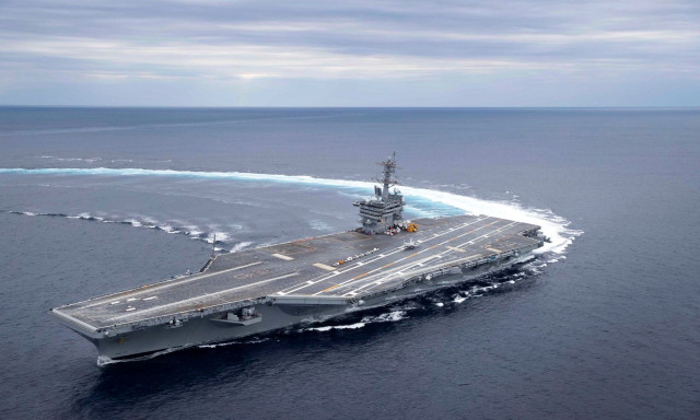 Οι Φρουροί της Επανάστασης ισχυρίστηκαν ότι έπληξαν το αεροπλανοφόρο «Αβραάμ Λίνκολν» με drones