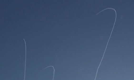 Τελ Αβίβ: Η στιγμή της αναχαίτισης των ιρανικών πυραύλων