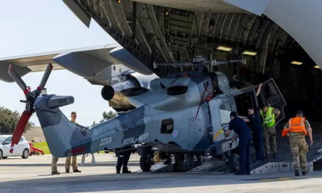 Έφτασαν στην Κύπρο τα βρετανικά ελικόπτερα κατά των drones