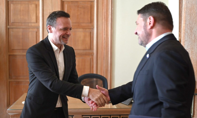 Συνάντηση Δούκα - Χαρδαλιά: Στενή συνεργασία για απτά αποτελέσματα στην Αθήνα