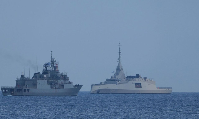 Οι δυνάμεις στην Ανατολική Μεσόγειο: Τα εντυπωσιακά αεροπλανοφόρα και τα αντιτορπιλικά