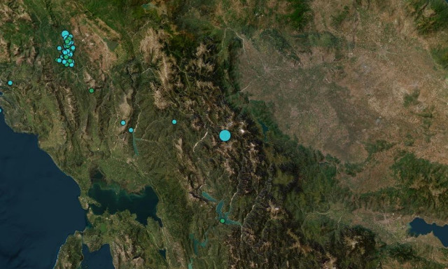 Ισχυρός σεισμός στην Ευρυτανία