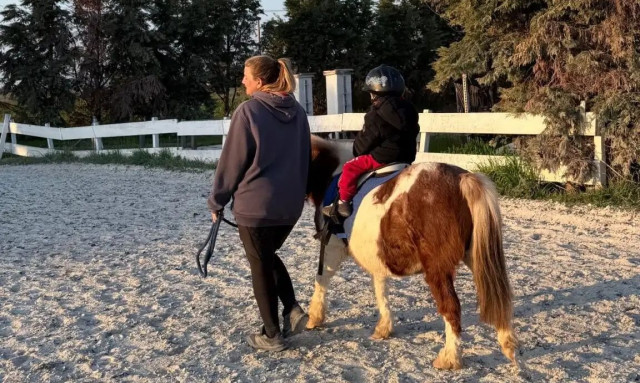 Ιωάννα Τούνη: Ο γιος της ξεκίνησε μαθήματα ιππασίας