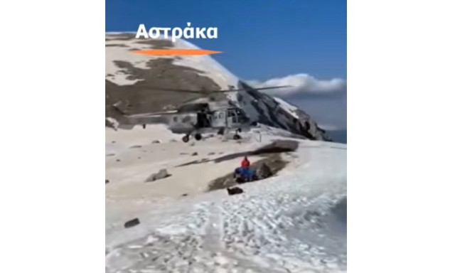 Ήπειρος: Βίντεο με τη διάσωση ορειβάτη