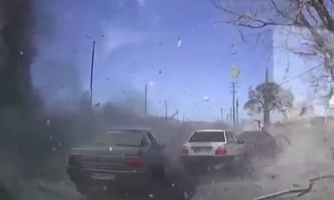 Ιράν: Η στιγμή που αμερικανοϊσραηλινή επιδρομή πλήττει αρχηγείο της αστυνομίας