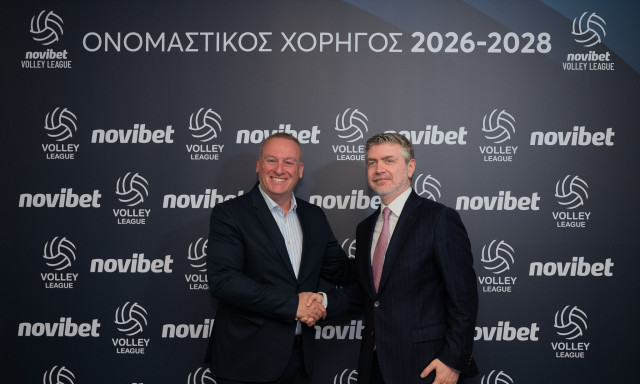 Νέα εποχή στο ελληνικό βόλεϊ: Η Novibet μεγάλος χορηγός ονοματοδοσίας της Volley League έως το 2028