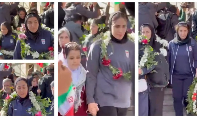 Οι Ιρανές της εθνικής ομάδας ποδοσφαίρου επέστρεψαν σπίτι τους - Τα πρώτα πλάνα από την «υποδοχή»