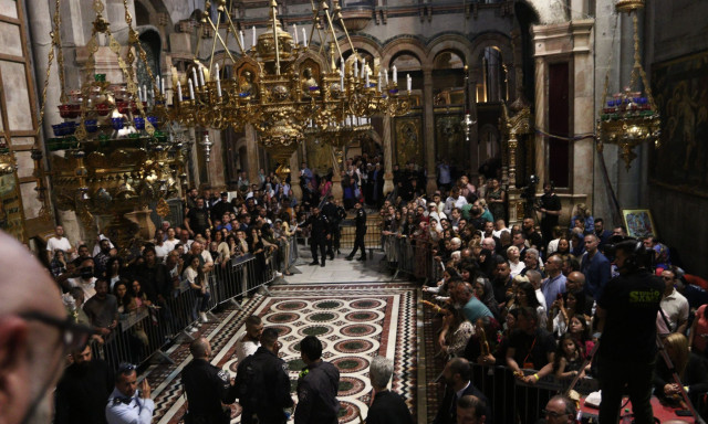 Πύραυλος έπεσε κοντά στον Πανάγιο Τάφο στα Ιεροσόλυμα