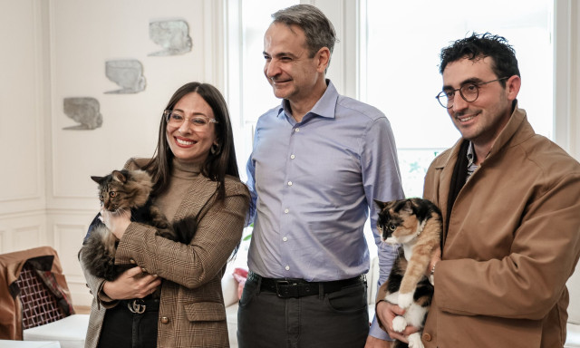 Συνάντηση Μητσοτάκη με όσους επαναπατρίστηκαν με τα κατοικίδιά τους και μήνυμα μέσω βίντεο