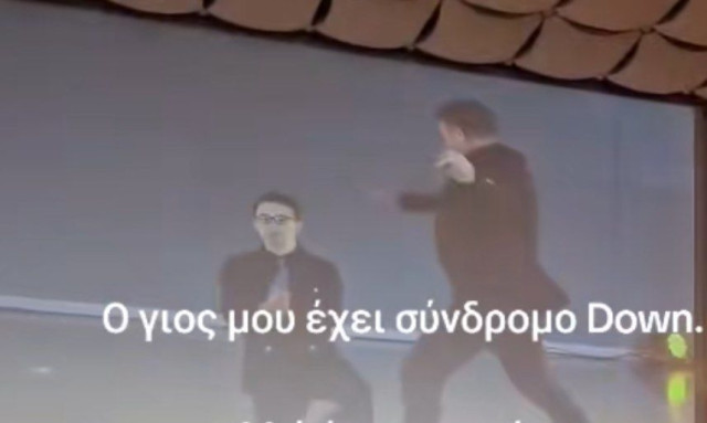 Πατέρας και γιος σε ένα καθηλωτικό ζεϊμπέκικο που καταργεί κάθε εμπόδιο