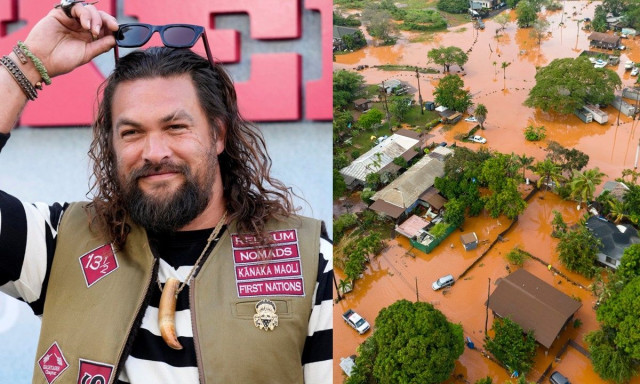 Tζέισον Μομόα: Απόδραση του Aquaman από την πλημμυρισμένη Χαβάη - Η συγκινητική ανάρτησή του