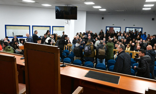 Δίκη για τα Τέμπη: Διακοπή στη διαδικασία για την 1η Απριλίου