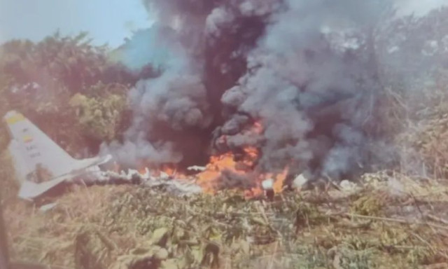 Κολομβία: Συνετρίβη C-130 με 110 επιβαίνοντες