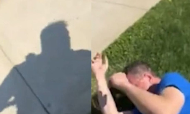 Νέο βίντεο από τη βίαιη συμπλοκή του Alan Ritchson - «Με χτυπάς μπροστά στην κάμερα»