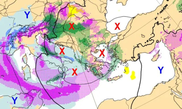 Καιρός: Ψυχρό μέτωπο από την Αδριατική κυκλώνει την Ελλάδα - Η πρόβλεψη Ζιακόπουλου