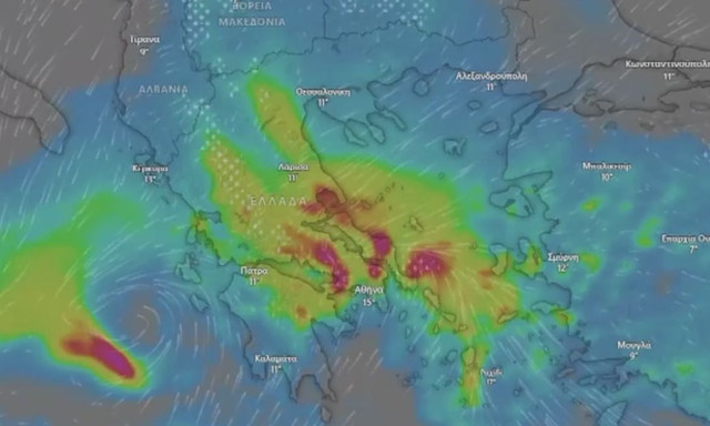 Καιρός: Προειδοποίηση Καλλιάνου για «ισχυρότατη κακοκαιρία» - Πότε θα «χτυπήσει» την Αττική