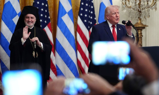 ΗΠΑ: Ο Τραμπ τα ...βρήκε σκούρα με τα ελληνικά ονόματα - Βίντεο