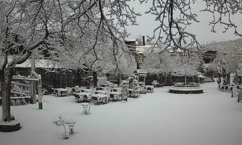 Μέτσοβο, Νυμφαίο, Τζουμέρκα «ντύθηκαν» στα λευκά – Εντυπωσιακές εικόνες από τα χιονισμένα τοπία