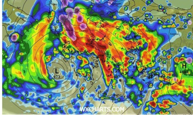 Καιρός: Που θα βρέξει σήμερα - Πότε «βλέπει» το ECMWF τη νέα επιδείνωση