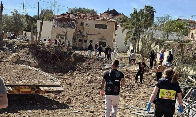 Ισραήλ: Βίντεο με τις καταστροφές του βαλλιστικού πυραύλου που έπεσε στην Ιερουσαλήμ 