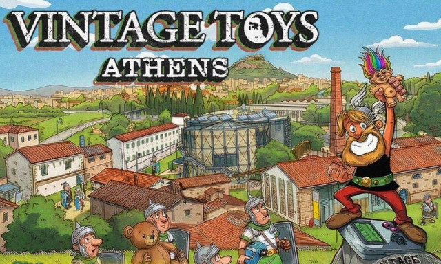 Η VINTAGE TOYS 2026 επιστρέφει στην Τεχνόπολη Δήμου Αθηναίων