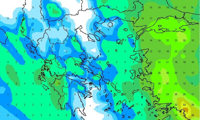 Καιρός: Ψυχρή μάζα κατεβαίνει στην Μεσόγειο - Τι σημαίνει για τις επόμενες ημέρες