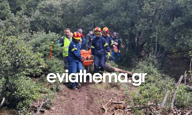 Εύβοια: Επιχείρηση διάσωσης στο όρος Πιξαριά για τραυματισμένο αναβάτη Enduro