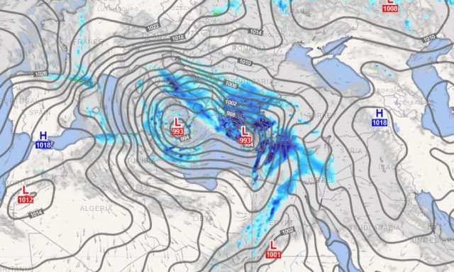 Καιρός: Το διπλό φαινόμενο που θα «σαρώσει» τη χώρα - Πότε θα βρέξει στην Αττική