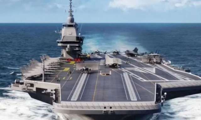 Το νέο πυρηνοκίνητο αεροπλανοφόρο-γίγαντας που αλλάζει τις ισορροπίες στην Ευρώπη έως το 2038