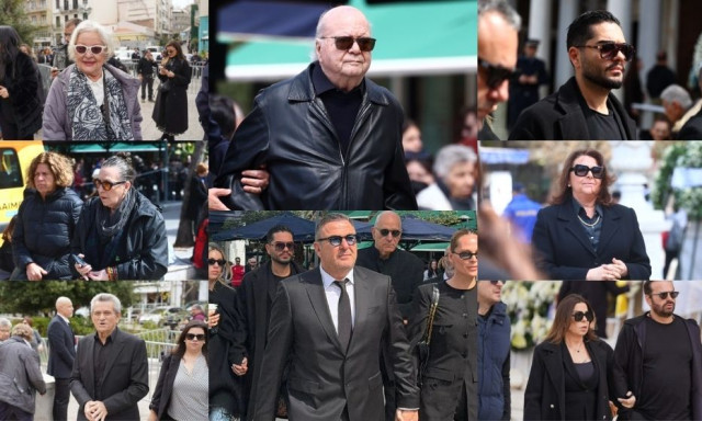 Κηδεία Μαρινέλλας: Σύσσωμος ο καλλιτεχνικός κόσμος στο λαϊκό προσκύνημα