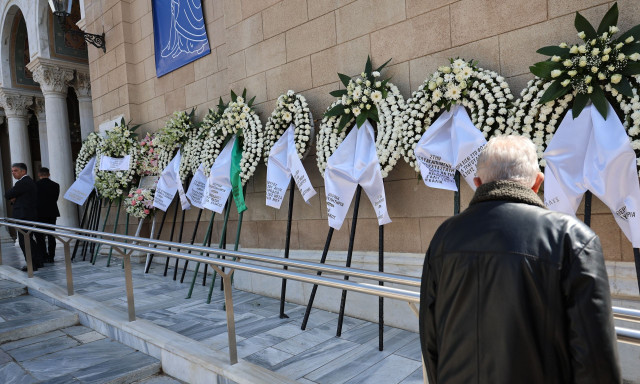 Συγκίνηση στο μνημόσυνο των 40 ημερών της Μαρινέλλας