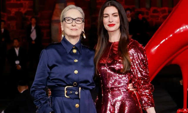 Meryl Streep και Anne Hathaway: Ξεκίνησαν το promo tour του «Ο Διάβολος φοράει Prada» από το Μεξικό