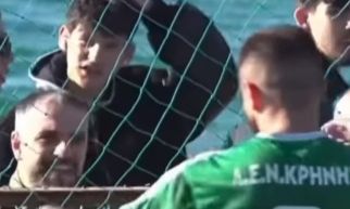 ΛΕΞ: Στο πλευρό της ΑΕΝ Κρήνης ο ράπερ - Οι πανηγυρισμοί που έγιναν viral