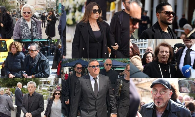 Κηδεία Μαρινέλλας: Σύσσωμος ο καλλιτεχνικός κόσμος στο λαϊκό προσκύνημα