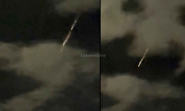 Λήμνος: Μυστήριο με φλεγόμενα αντικείμενα που έπεφταν από τον ουρανό - Δείτε βίντεο