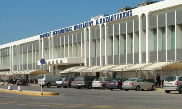 Ηράκλειο: Επτά πτήσεις ακυρώθηκαν και 12 αεροσκάφη προσγειώθηκαν σε άλλα αεροδρόμια λόγω κακοκαιρίας