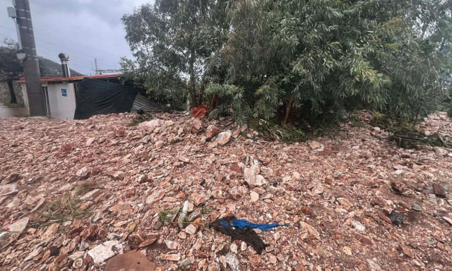 Κακοκαιρία Erminio - Νέα Μάκρη: Ορμητικά νερά από το καμένο δάσος υπερχείλισαν ρέματα της περιοχής