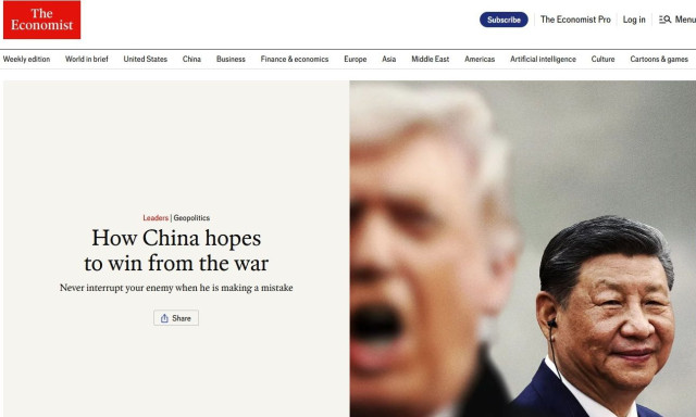 Economist: Το «καρφί» για τον πόλεμο στο Ιράν - «Ποτέ μη διακόπτεις τον εχθρό σου»