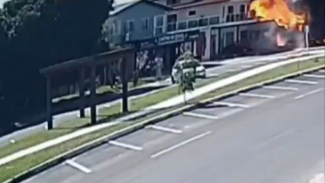 Βραζιλία: Αεροσκάφος έπεσε σε εστιατόριο - Τέσσερισ νεκροί