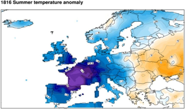 Το καλοκαίρι που δεν ήρθε ποτέ: Η χρονιά που πάγωσε ο κόσμος και προκάλεσε λιμό