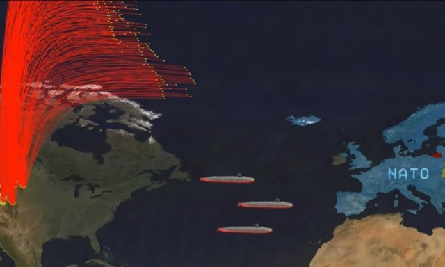Εφιαλτική προσομοίωση: Τι θα συμβεί στα πρώτα 30 λεπτά αν οι ΗΠΑ κηρύξουν πυρηνικό πόλεμο