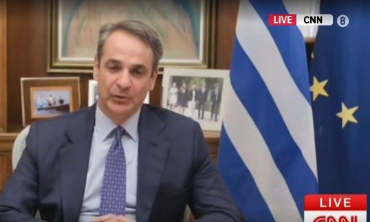 Μητσοτάκης στο CNNi: Θα πρέπει να σταματήσουν όλες οι εχθροπραξίες για να επιτευχθεί εκεχειρία