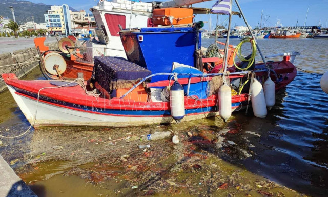 Βόλος: Συνεχίζει να εξαπλώνεται η βλέννα στο λιμάνι - Τι έδειξε η μελέτη των δειγμάτων που ελήφθησαν